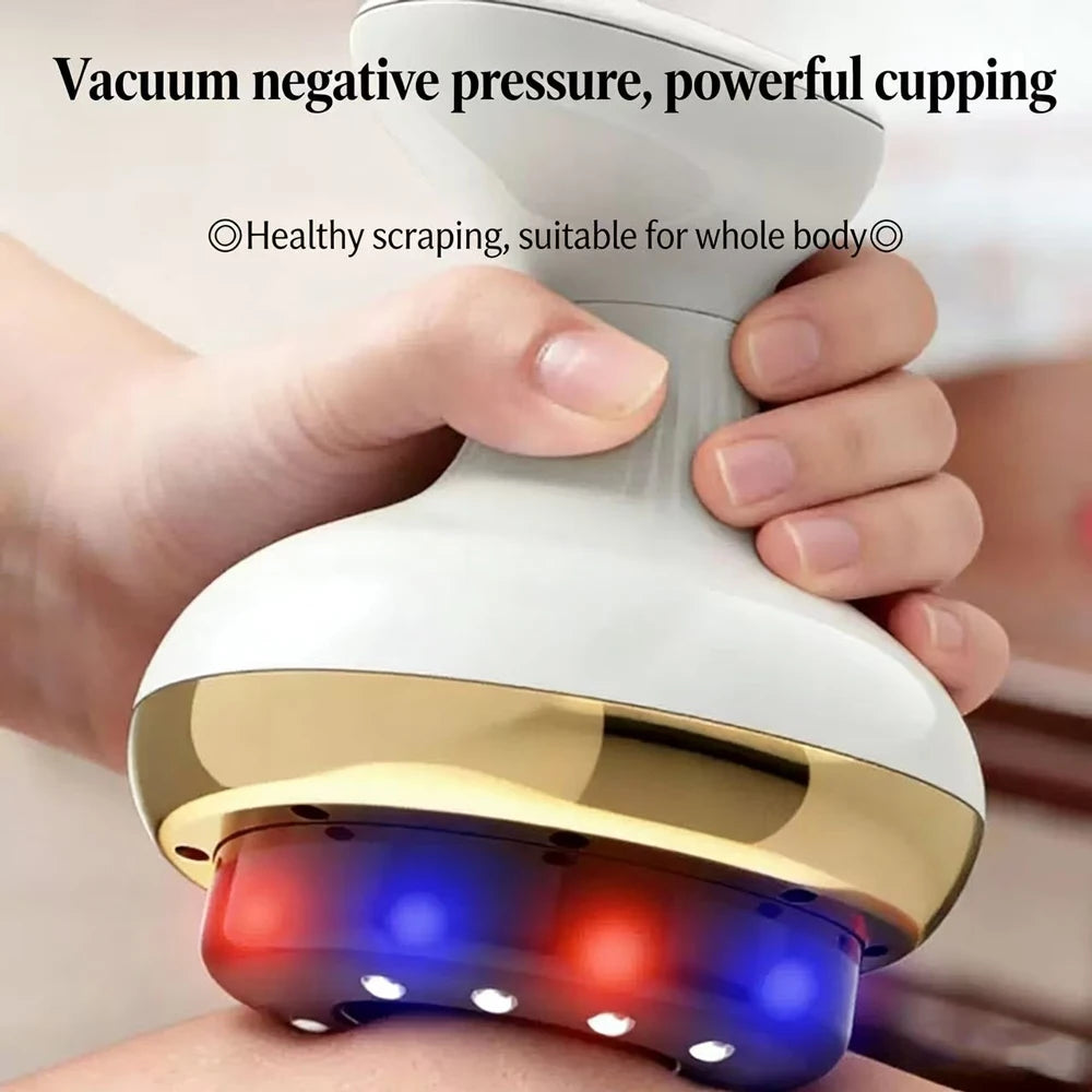 Electric Massage Brush, Universal Body Dredging Device, Scraper, Household Abdominal And Back Massager Scraping Device